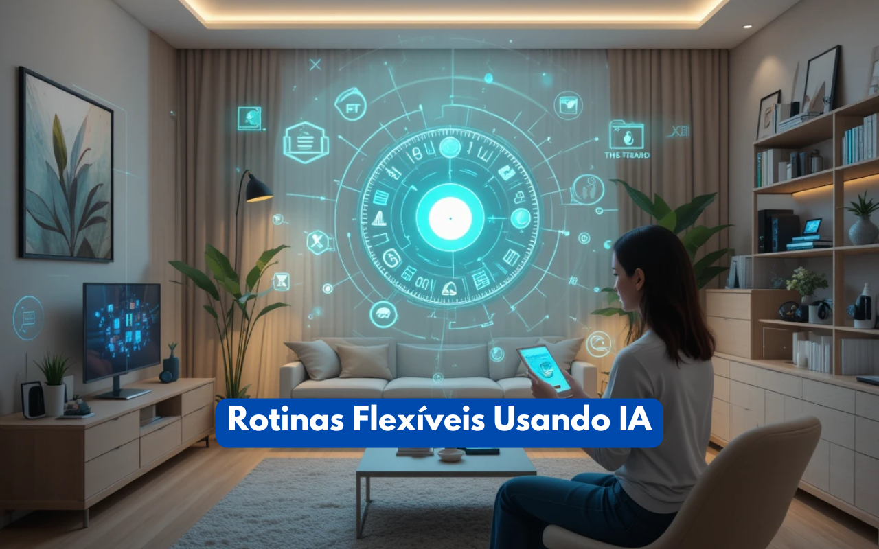 Rotinas flexiveis com IA