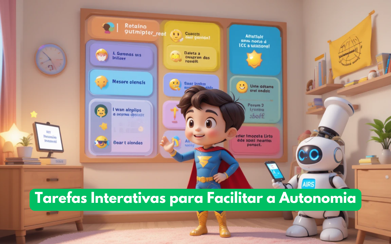 Tarefas Interativas para Facilitar a Autonomia