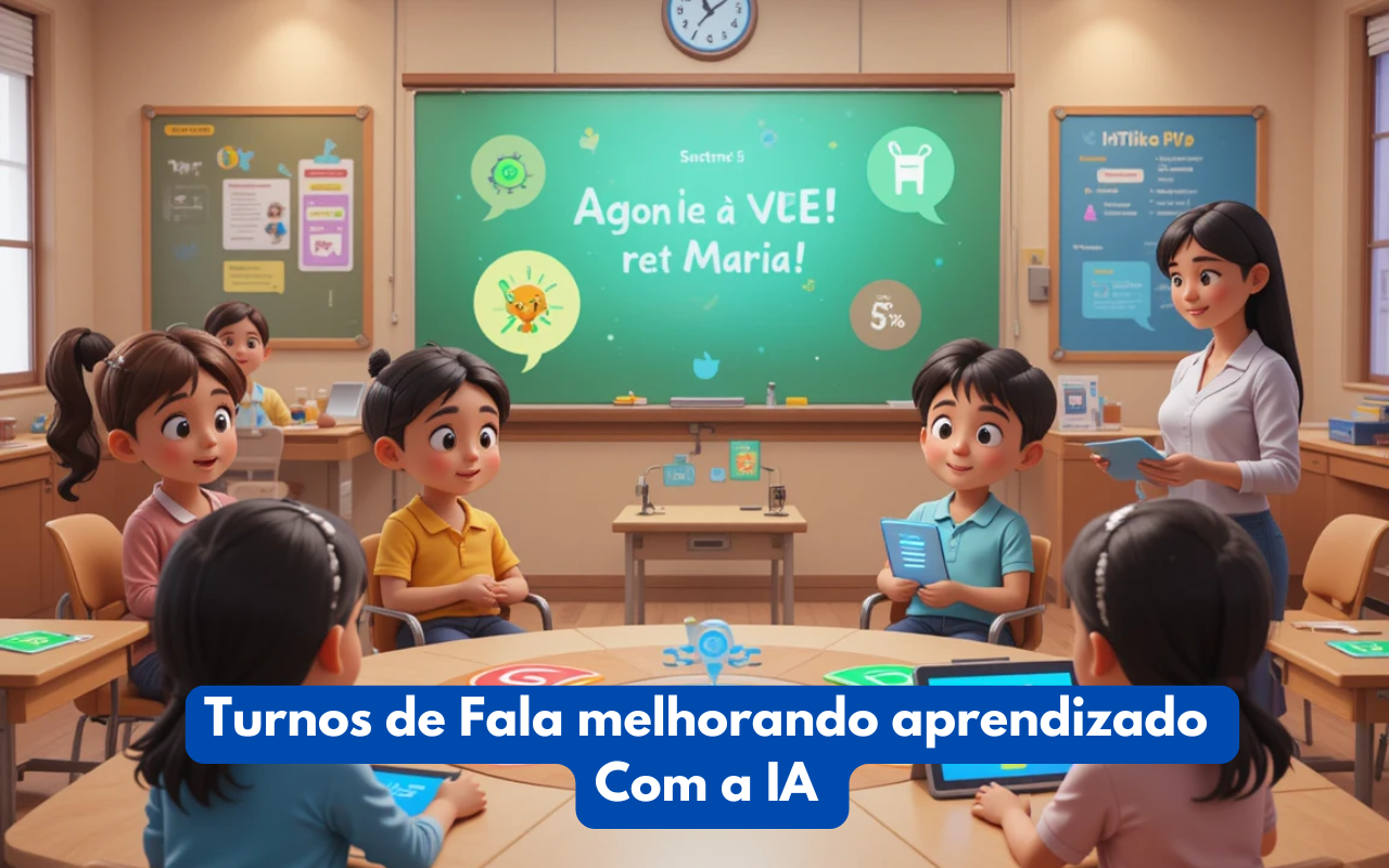 Turnos de Fala | 5 dicas com Inteligência Artificial Pode ajudar no processo de aprendizagem