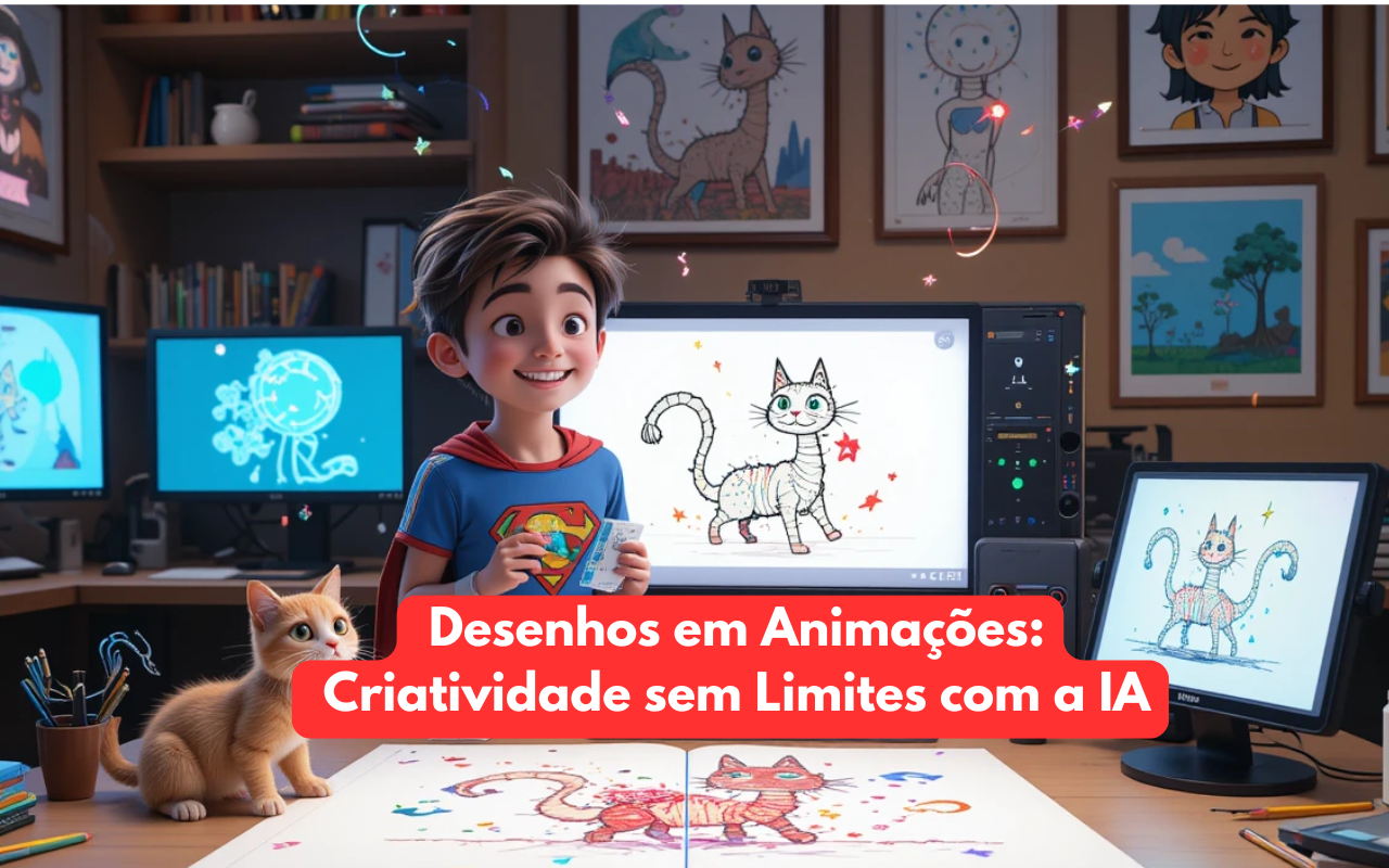 Desenhos em Animações: Criatividade sem Limites com a IA