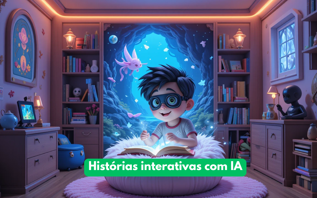 historia com ia interativa