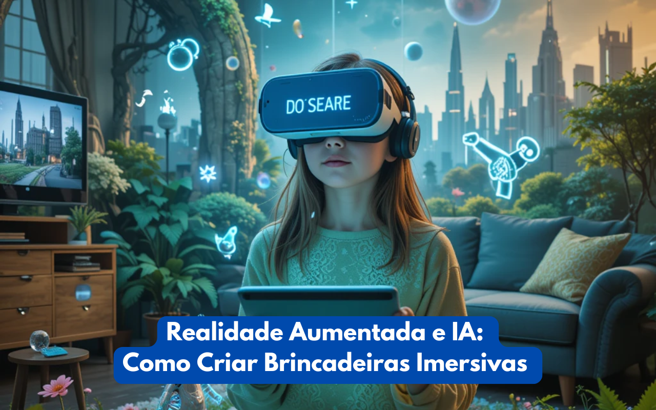 Realidade Aumentada e IA: Como Criar Brincadeiras Imersivas